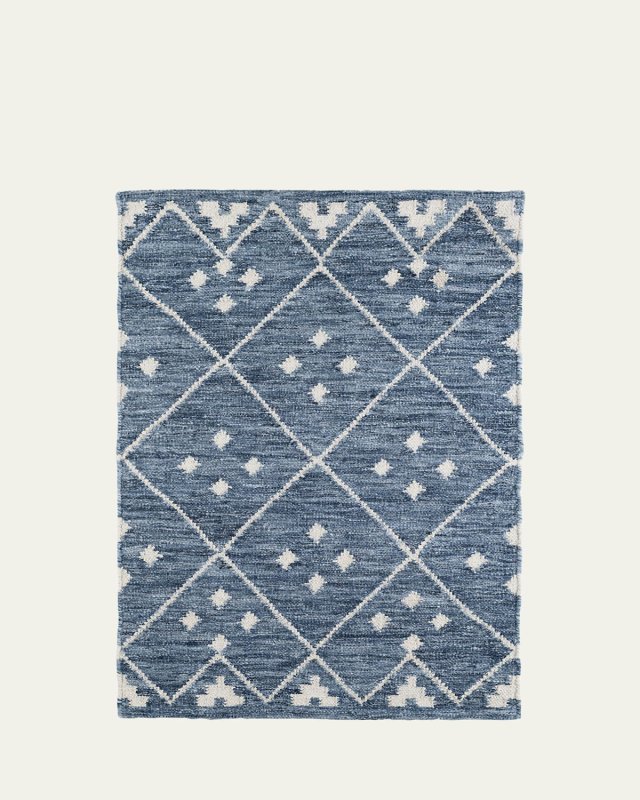 Kota Indigo Handwoven Rug, 8' x 10'